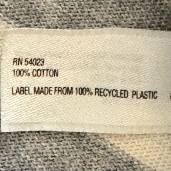 Gap gray white medium weight crewneck sweatshirt top size small S b13 - Picture 3 of 4